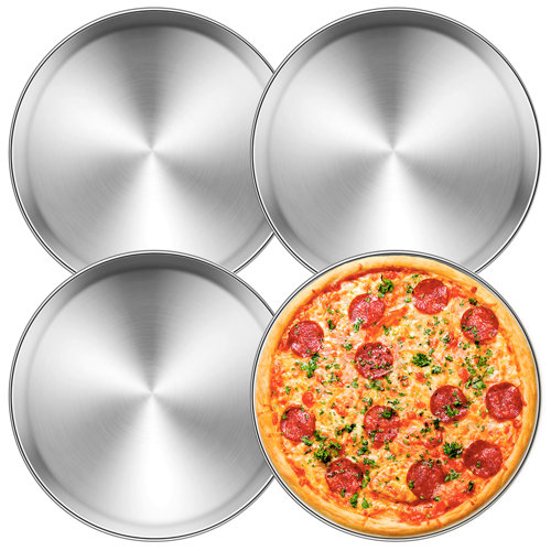 Velaze Stainless Steel Pizza Pan Wayfair